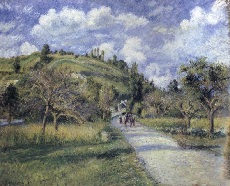 Camille Pissarro The highway